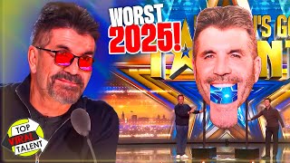 WORST Auditions of 2025! It's NOT Always What Judges Expect...