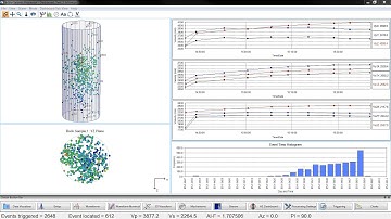 InSite Seismic Processor: AE Dashboard