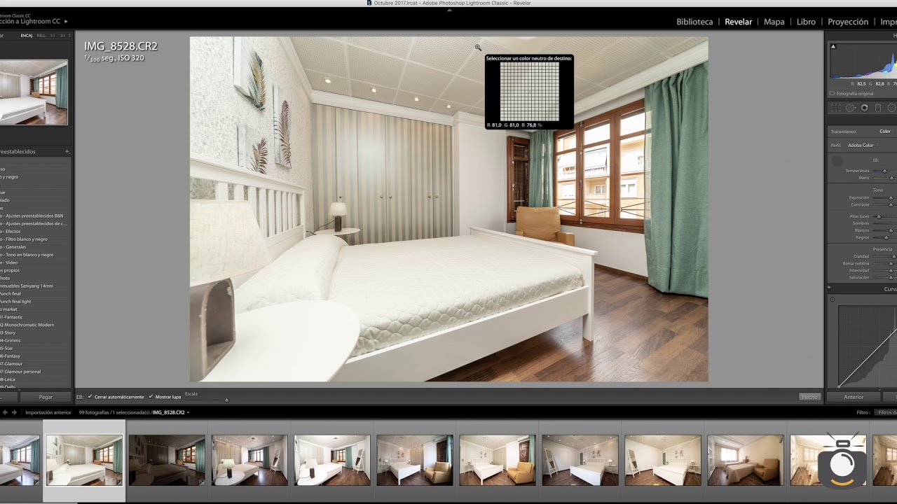 Técnica de fotografía de interiores - Ambiente + flash + ventana exterior
