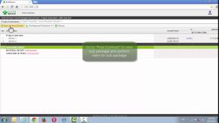 Sub Package Claim Management