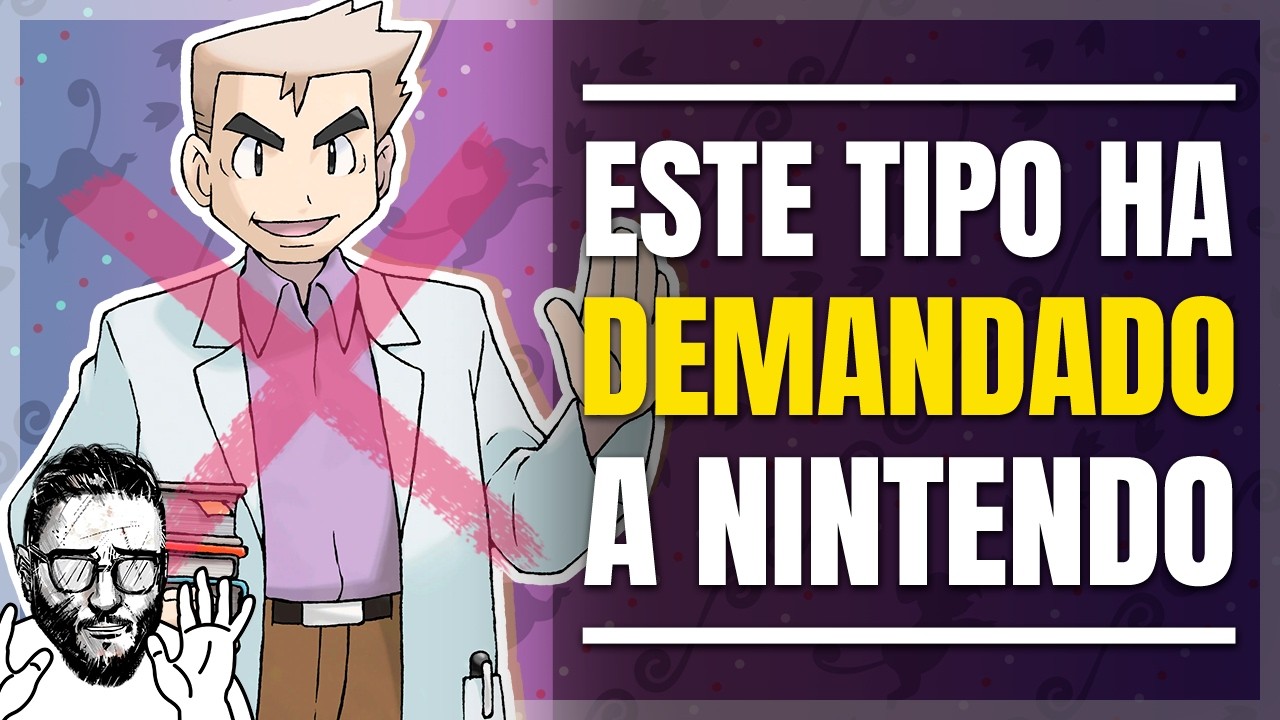 Demanda a Nintendo... por no dejarle ser Profesor Pokémon