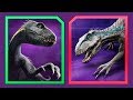 INDORAPTOR Vs INDORAPTOR GEN 2 - Jurassic World Alive