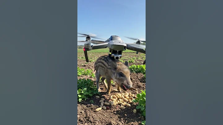 Drone to kill harmful Pigs #villagelife#smartfarming #rurallife #farmingtraditions#farming101