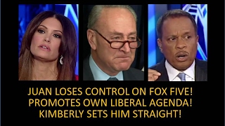 Juan Williams Loses Control On The Five! Promotes Own Liberal Agenda! Sucks The Air Out Of The Room!