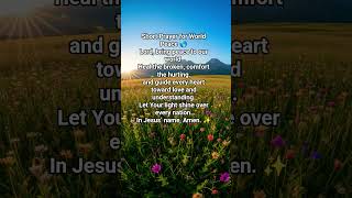 Short Prayer For World Peace #bible #prayer #love #prayday #prayingfortheworld #dailypray #prayers