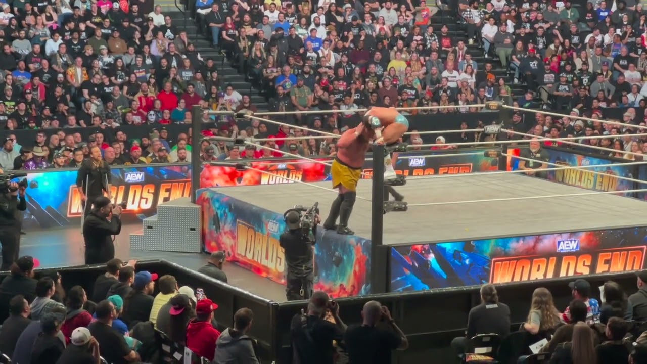 AEW WORLDS END | MAXWELL JACOB FRIEDMAN (MJF) VS. SAMOA JOE | DECEMBER 30, 2023