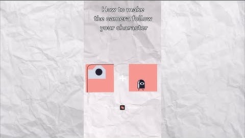 Castle tutorial- how to make the camera follow the character