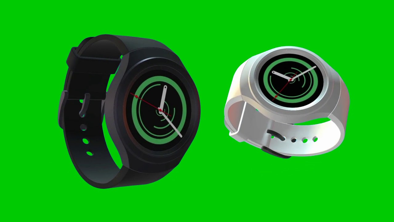 Apple watch green screen video effect. YouTube