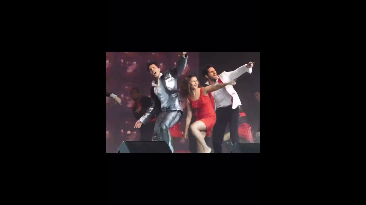 THROWBACK: Sid Malhotra, Alia Bhatt, and Varun Dhawan LIVE