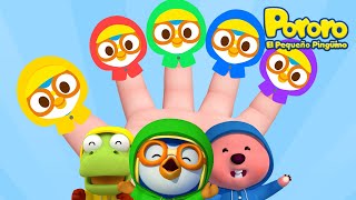 La Familia Dedos de Pororo | Cinco Pororo🖐 | Canciones Infantiles y de Cuna | Pororo en Español