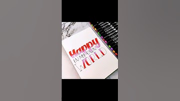 Satisfying Watercolor Brush Pen Blending • Easy Calligraphy Idea #calligraphy #handlettering #blend