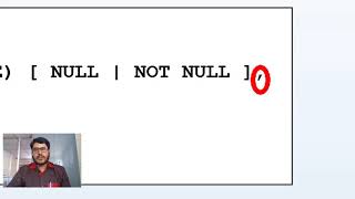 Create table DDL command