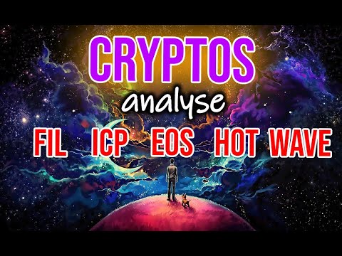 ✨Analyse CRYPTOS  : ON passe en revue les CRYPTOS du DISCORD -  FIL  ICP EOS HOT WAVE