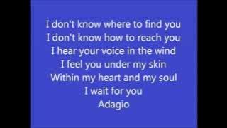 Lara Fabian - Adagio (english version with lyrics)