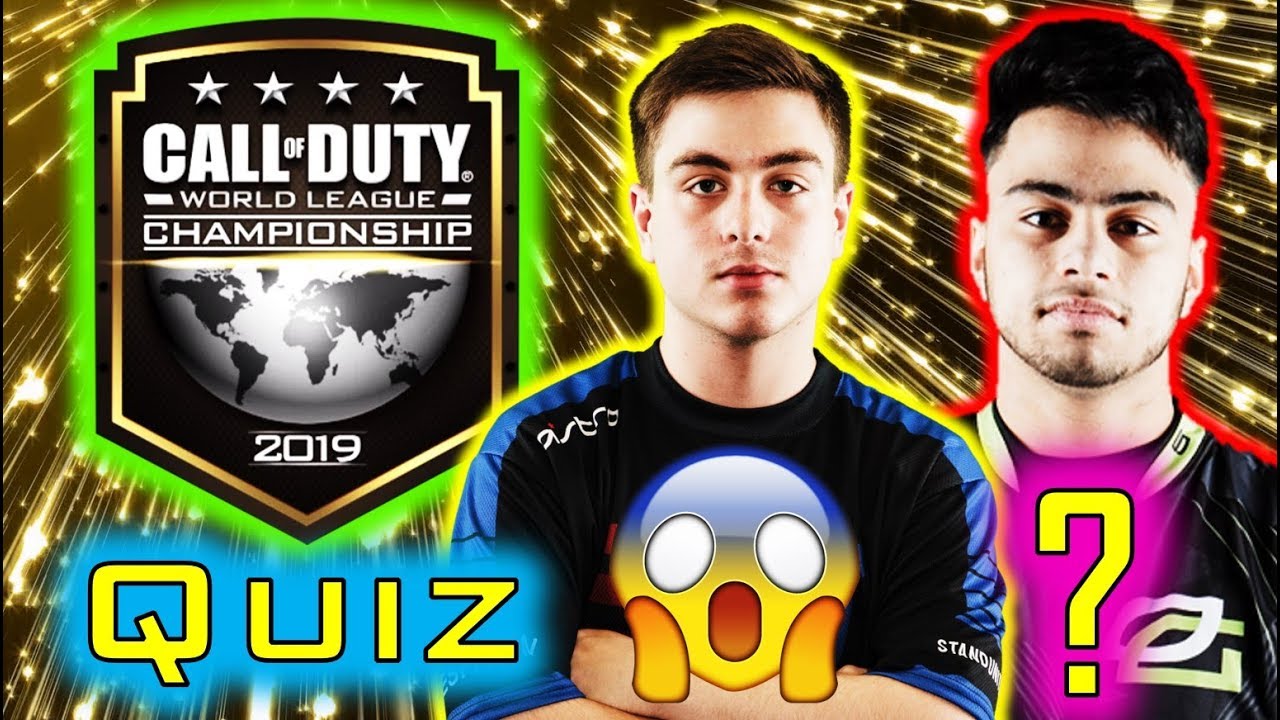CoD Champs 2019 Interactive QUIZ!! CWL Competitive Trivia YouTube