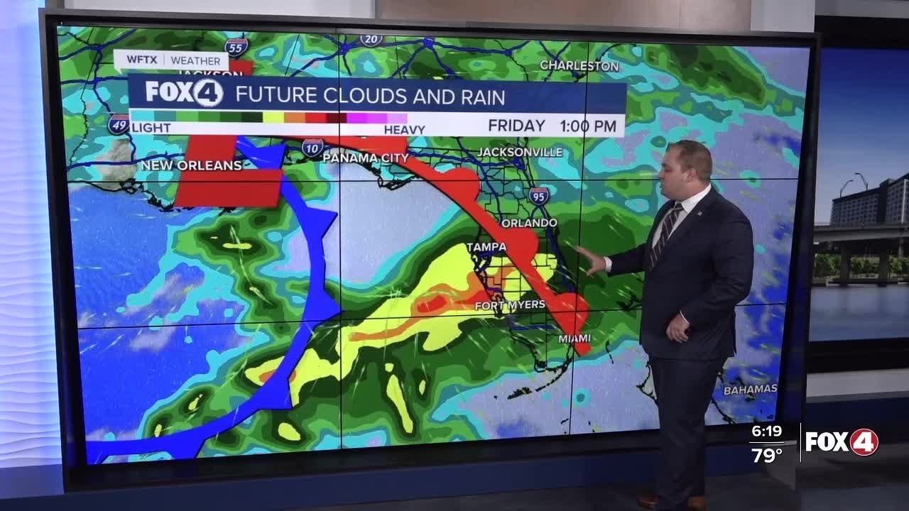 WEATHER: Heavy rain on the way heading into the weekend - YouTube