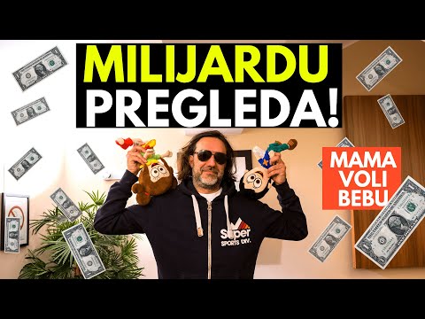 Domaći YouTube kanal sa MILIJARDU PREGLEDA | MAMA VOLI BEBU | Nikola Tomić