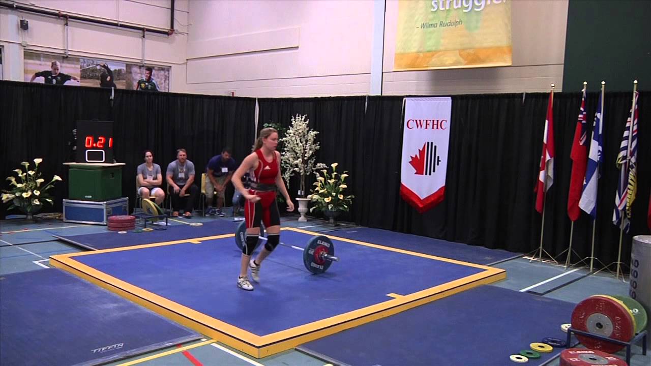 2013 Canadian Senior Weightlifting Championships Womens YouTube 2013 Canadian Senior Weightlifting Championships Womens YouTube