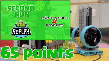 FLL RePlay | Second Run 65 points - Row Machine