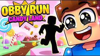 Kids Warm Up | OBBY RUN Candy Land 🍭 | Immersive Interactive Game | Easy Daily Routine screenshot 3