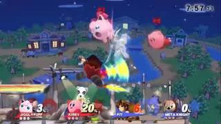 [Smash 4] Jigglypuff (Me) & Kirby (Shadowlink) VS Pit (?) & Meta Knight (?)