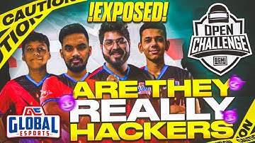 GE USING HACKS IN BMOC | GE EXPOSED | @GlobalEsportsIn USING ESP | BGMI ANTI CHEAT APP | WINIOS ZERO