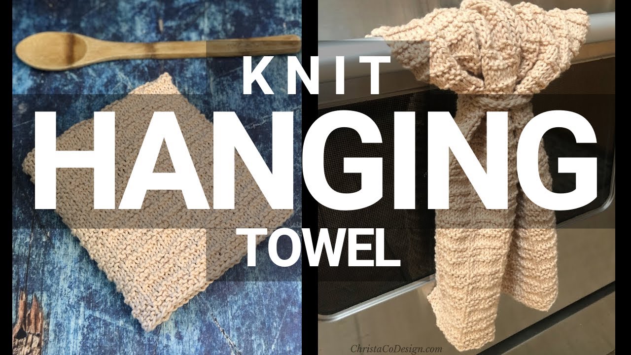 Tutorial Tuesday – Add a Hanging Loop to a Washcloth – Muddling Through Life