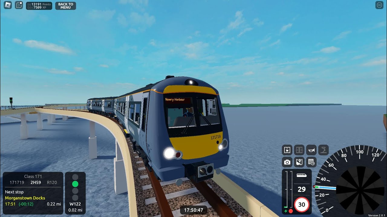 Roblox [HD] - SCR V2.0.1 - Class 171 - Waterline R120 (MT-NH)