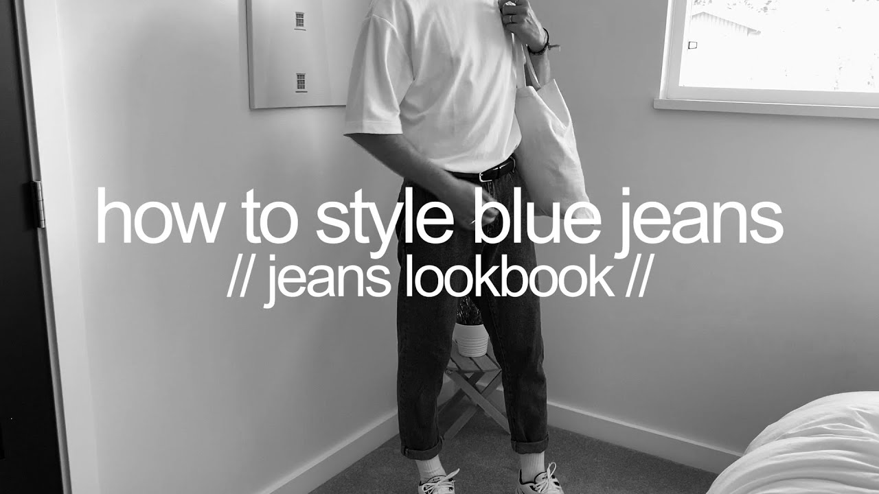How To Style Blue Jeans // Jeans Lookbook // 5 Ways to Style Jeans