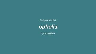 putting a spin on ophelia - egg