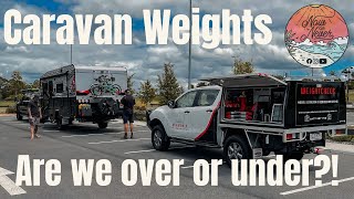 Caravan Weights - GVM, ATM, GCM - Are we over or under?!
