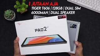 BARU LAGI! Tablet Murah 1.6 JUTA! Unboxing itel Pad 2 4G Indonesia!