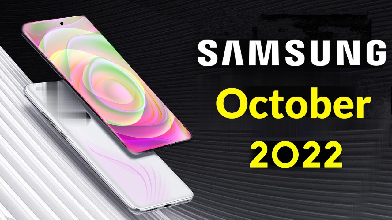 Samsung Top 5 Mobiles October 2022 ! Price & Launch Date in