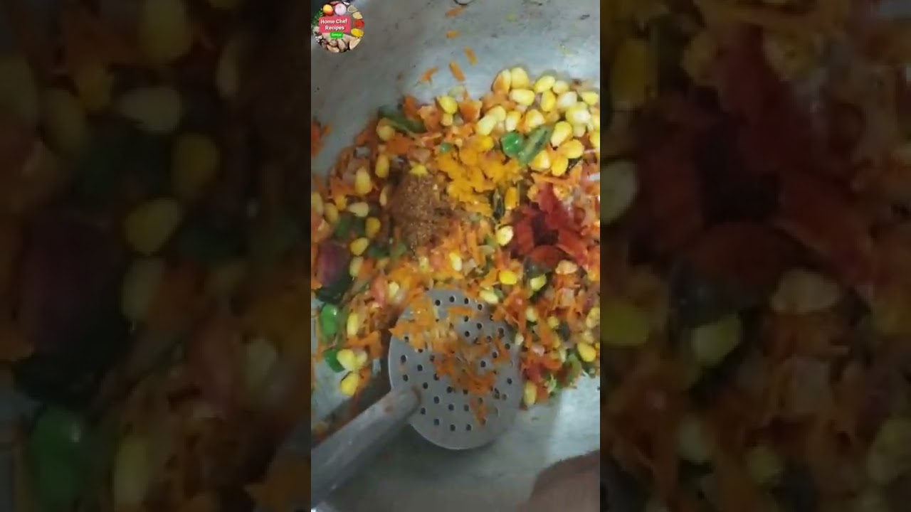 how to make Sweet Corn Rice In Telugu Lunch box Recipe homechefrecipestelugu Shorts