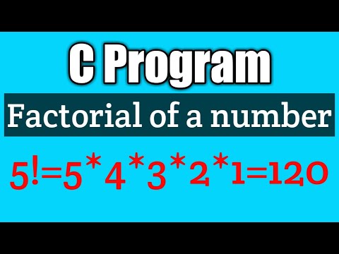 Write a program to find the factorial of a given number | Vision Academy