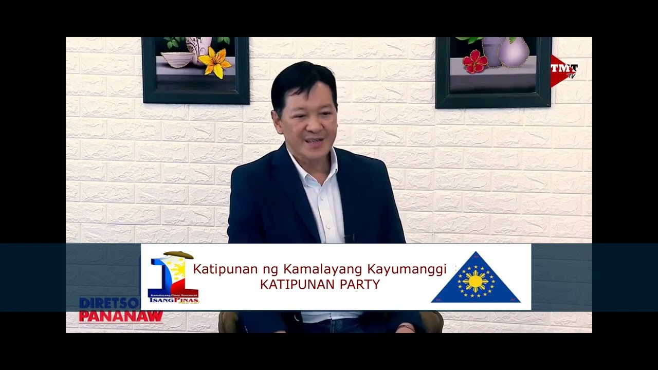 Vice Presidential Aspirant Atty  Carlos G  Serapio Interview Atty  Al Vitangol Episode 9