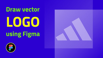 Draw Vector Logo Icon Using Figma - Adidas