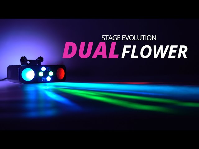 DUAL FLOWER 照明エフェクト / STAGE EVOLUTION - YouTube