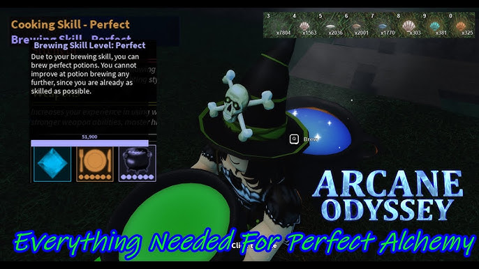 Arcane Odyssey - Complete Potions Guide - Item Level Gaming