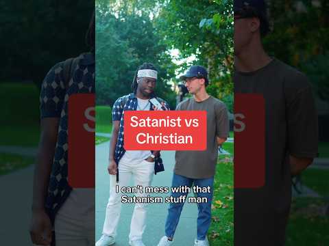 Satanist Vs Christian Jesus God Bible Reaction Interview