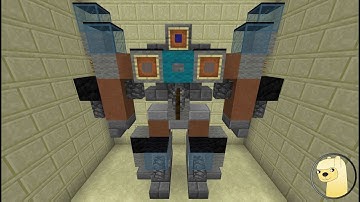 Minecraft - How To Build Transformers 1 Camshaft Robot Mode!