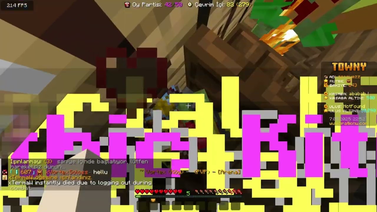 Kes6 katlamalı bol bol kaçırmalı CratioNetwork Rape! (Loxlaxlion için)