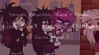 ' Mm mm, I can't let go! ' - Ft. Akaza, Douma, Kokushibo + Yoriichi. { KNY MODERN AU! } Resimi