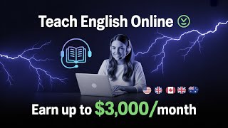 How to Teach Kids English Online &amp; Earn Up to $3,000/Month | USA, UK, Canada, Australia (Part 2)