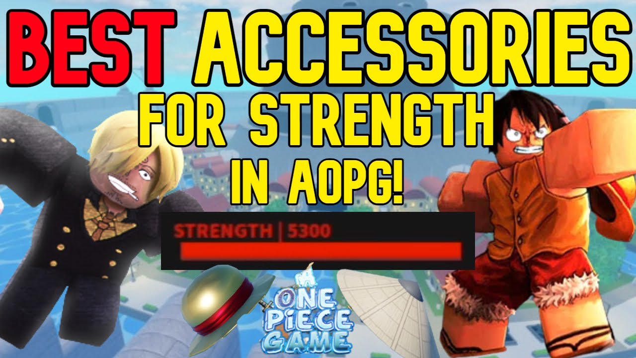 Getting All Accessories in A One Piece Game - Roblox 