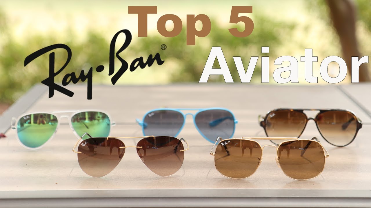 rayban sunglass styles