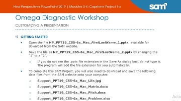 New Perspectives PowerPoint 2019 | Modules 5-6: Capstone Project 1a #newperspectives #powerpoint