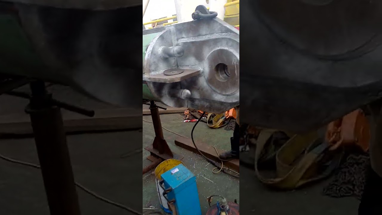 Chevron Sonam Gas Pipeline Project. Welding Of Pulling Head