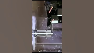 Turning process on cnc lathe machine #turning #shorts