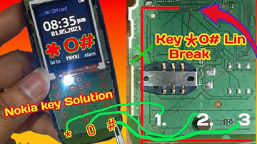 Nokia 105 *0# key not working //Nokia Ta 1304 Keypad Solution//Nokia phone ka keypad kaise thik kare